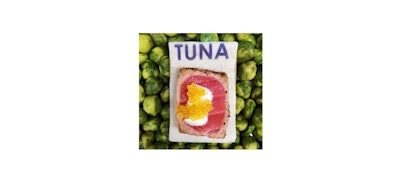 Edible Ink Crisp Seared Tuna