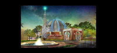 A rendering of Planet Hollywood Observatory, which is slated to open fall 2016.