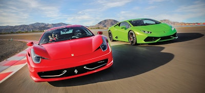 The Exotics Racing driving center is a unique venue that makes for an unforgettable event.