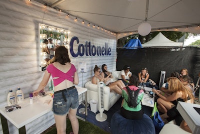 Cottonelle at Lollapalooza