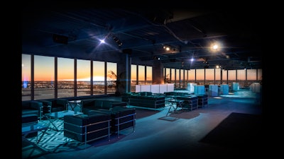 Capture an unbelievable sunset from 860 feet up in our completely furnished venue.
