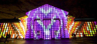 Animate your environment with customized video mapping and projection for special events, advertising, and issue awareness.