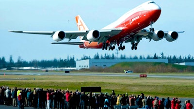 First flight production for the Boeing 747-8 Intercontinental