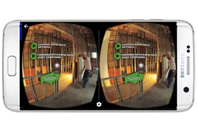 For the Intex Expo in April in New Orleans, Foundry 45 created a virtual-reality experience for Continental Building Products. The company used the technology in its booth to transport customers to a job site to see how its drywall product is installed. “It was a fun way for showgoers to learn about Rapid Deco [drywall] without having to physically travel to a site,” said Robbe Pearson, the company’s senior director of marketing and commercial performance.