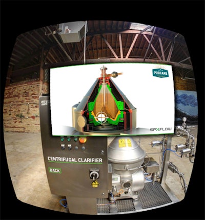 Rather than shipping its massive equipment to Philadelphia to display it at the Craft Brewers Conference and BrewExpo America in April, ProBrew used virtual reality to help attendees see the machinery in action. Foundry 45 created the virtual-reality app that placed the viewer in the midst of the brewing process.