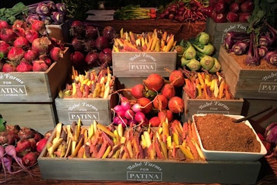 This year, Patina will partner with Santa Maria, California-based Babé Farms for fresh, local ingredients.