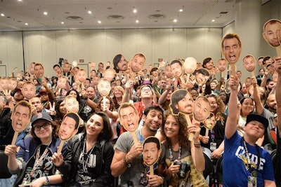 Fans of TruTV's Impractical Jokers gathered during a panel featuring the show's stars at New York Comic Con in 2015. Impractical Jokers will return with a panel at this year's event.