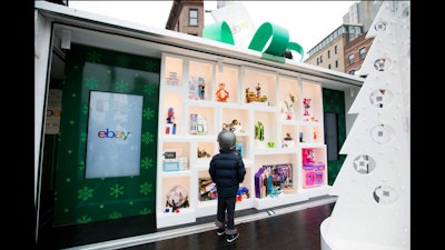 Ebay holiday pop-up in New York City