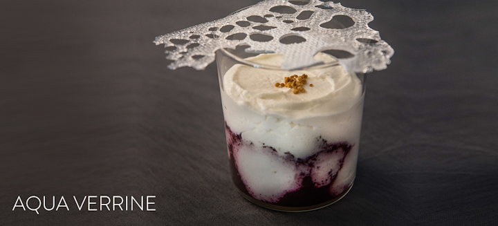 Aqua verrine