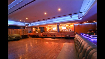 The dance floor in the level three loft