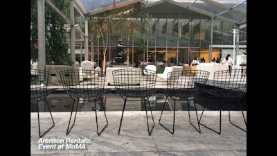 Modern rentals at a Museum of Modern Art event