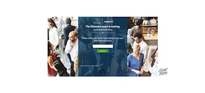 Capital One’s clean, custom website utilized event codes that acted as gatekeepers for invited registrants.