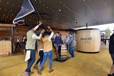 The experiential campaign kicked off October 23 at Xfinity Live! in Philadelphia.