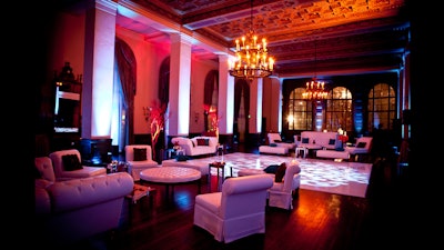 An after-party in the Ebell of Los Angeles lounge