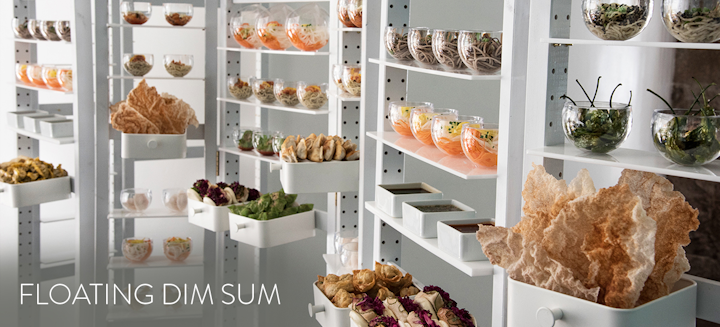 Floating dim sum