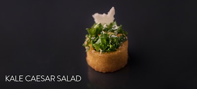 Kale Caesar salad