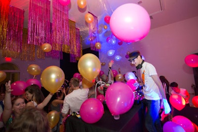 DJ Justin Strauss closed out the night with a dance party held in the gymnasium.