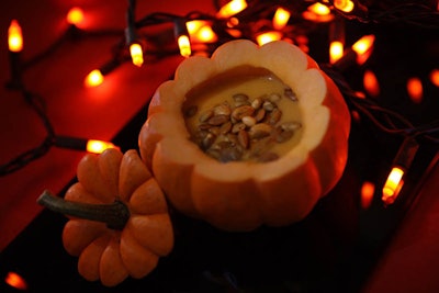 Halloween-Style Butternut Squash Soup
