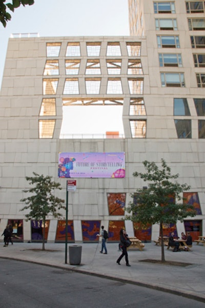 Designer Joel Fitzpatrick said that he and BRC wanted to complement the Africa Center's unique architecture. The unfinished museum is located at the northeast corner of Central Park in Harlem.