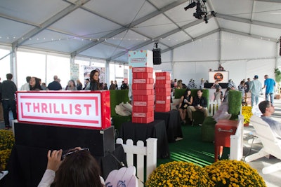 Thrillist Building Blocks at Coca-Cola Backyard BBQ