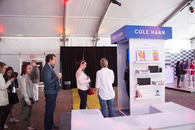 Cole Haan interactive booth