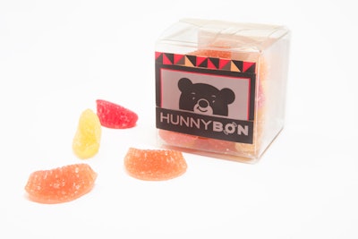 Online candy store HunnyBon offers an assortment of gummy candies and chocolates that are all organic, vegan, and non-GMO. A six-piece gift box, $39, can fit any combination of candies, while smaller favor boxes are also available for parties and events. Same-day delivery is offered in New York, with shipping available throughout the United States.