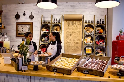 Southern eats and treats, which were prepared from recipes by Miss Mary Bobo’s Lynchburg restaurant, were available for purchase.