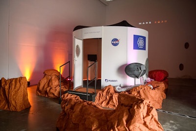 'Mars 2030' installation