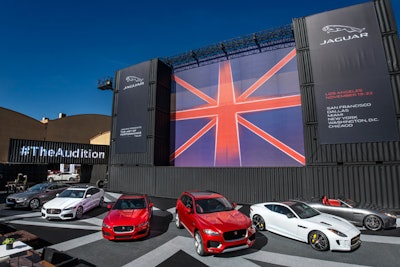 Jaguar's Art of Performance tour, which stopped in seven U.S. cities from November 2015 to this October, allowed guests to go inside several Jaguar models on display.