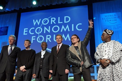 Leaders and popular figures from around the world convene each January for the World Economic Forum in Davos, Switzerland.