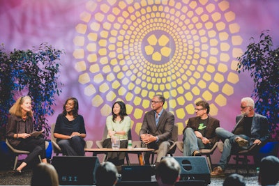 Organizers require every panel at the conference to include participants that reflect gender, racial, and ethnic diversity.