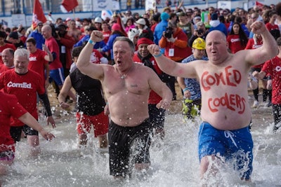 5. Law Enforcement Torch Run's Polar Plunge