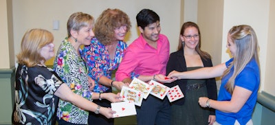 Card Sharks networking activity
