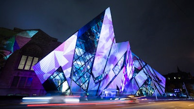 Looking to the future: projection mapping at the Royal Ontario Museum