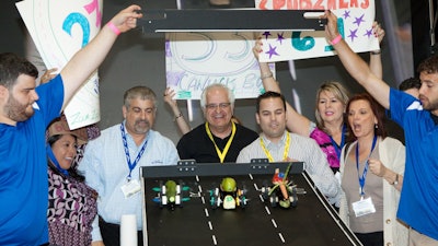 Spud Racer teambuilding activity