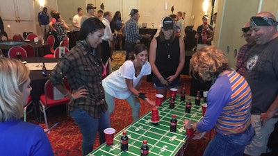 Tailgate Games reception activity