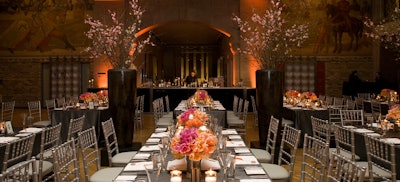 A wedding at the Royal Ontario Museum