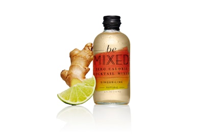 Be Mixed is an all-natural, zero-calorie cocktail mixer available in three flavors: cucumber mint, ginger lime, and margarita. Three packs with four mixers each (a total of 12 bottles) cost $33.