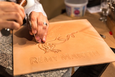 For a creative element, artisans including leather makers were hired to showcase their skills during the tour.