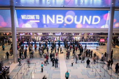 Inbound included more than 250 sessions, celebrity speakers such as Anna Kendrick and Michael Strahan, networking activities, entertainment from Leslie Odom, Jr., and other activities.