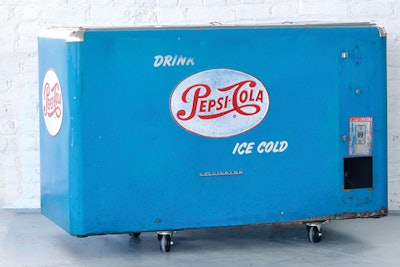 Retro cooler, $300, available throughout the United States from Patina Vintage Rentals