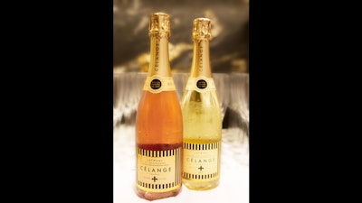 Launch event for Célange Bijux Blanc champagne