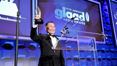 George Takei at the 25th Annual GLAAD Awards Show