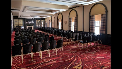 The newly-renovated Morgan Ballroom is perfect for a medium to large meeting or conference.