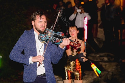 Electric Violinist from the Concierge Club