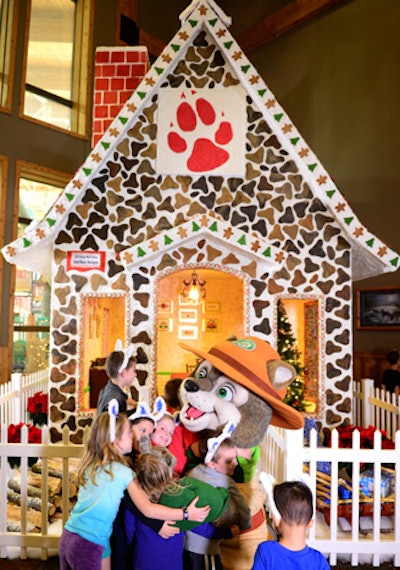Great Wolf Lodge's Dine-In Gingerbread House