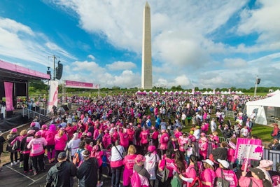 6. Susan G. Komen Washington, D.C. Race for the Cure