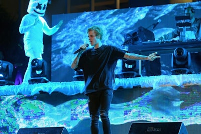 Justin Bieber New Year's Eve Party