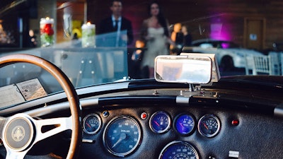 Romantic, behind-the-wheel views into a private client's wedding.