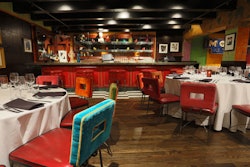 Enjoy a private bar at the back of Flamenco